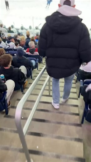@biznasty spotted a guy in the crowd with a Bissonnette Coyotes jersey, went down and gave him some beers and @pennstatemhky instantly scored 😂 | Spittin' Chiclets
