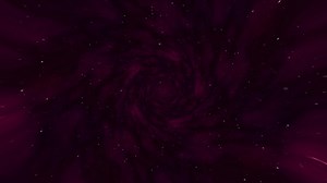 Wormhole straight through time and space, and millions of stars. Loop animation with interstellar travel through a blue force field with galaxies and stars. Warp straight ahead through this fiction