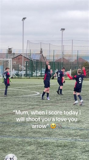 So proud of my little footballer!🏹🥹⚽️