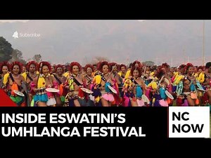 Inside Eswatini’s Umhlanga Festival as Maidens Present Reeds to King Mswati III