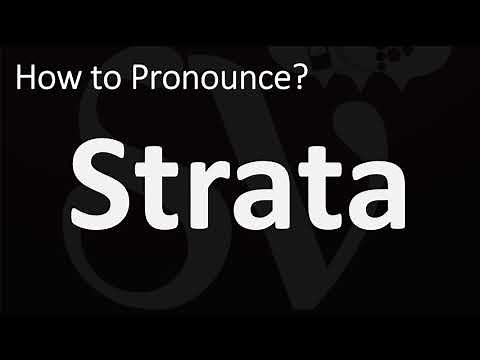 How to Pronounce Strata? (CORRECTLY)