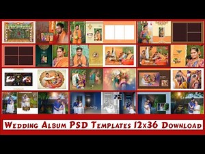 Trending Candid Album free download design Full Wedding Psd Files 12x36 New Album Design 2025