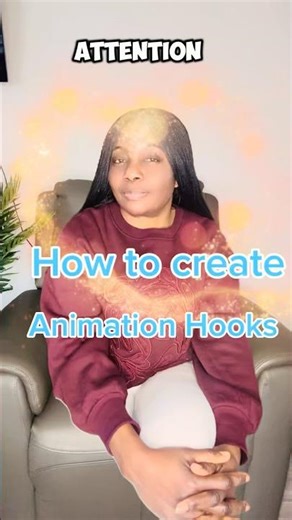How to create animation hooks. #videoediting #editingtips #capcuttips