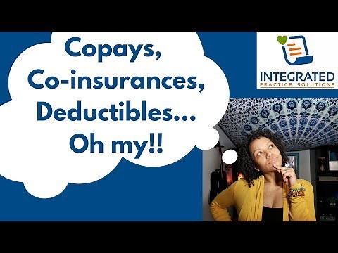 What are Copays, Co-insurance, Deductibles Explained by Medical Billing Expert | Revenue Cycle