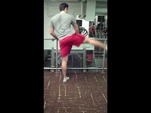 Dynamic Warm Up- Leg Swings Front to Back / Side to Side