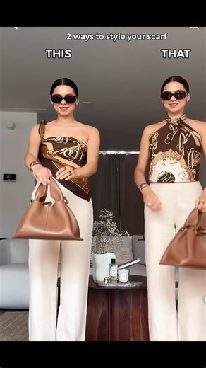 Scarf to Top Hack – How to Create a Designer-Looking Top From a Scarf