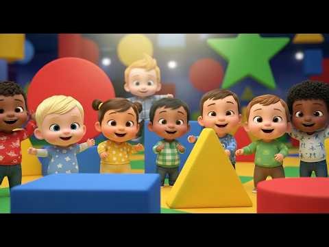 Color Shapes Fun Land 🌈🔷 | Learn Colors & Shapes for Kids | Fun Learning Adventure