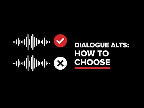 Dialogue Alts: How to Choose the Best Take (Audio Post Workflow Guide)