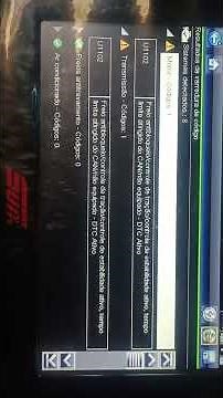 Mitsubishi Triton L200 código de falha U1102 🤦🏻 código fantasma ,