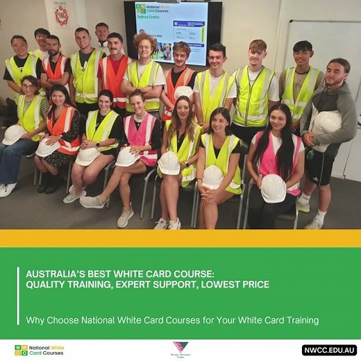 Australia's Best White Card Course