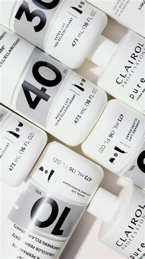 1K views | Looking to lighten up? Clairol Professional Cream Developer mixes with permanent colors to create healthy reflective shine, natural-looking multi-dimensional shades, and long-lasting results. #ClairolProfessional #Blonde #Lightener | Clairol Professional | Facebook