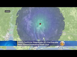 USGS: Magnitude 4.0 Earthquake Near Florida/Alabama State Line