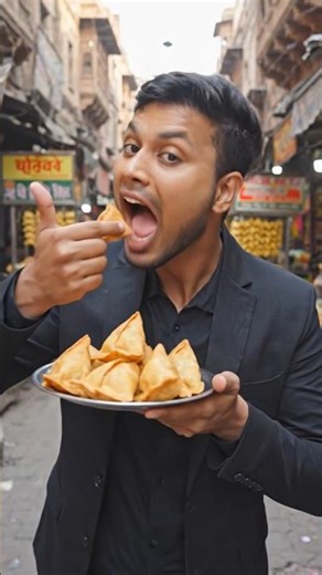 Smosa vlog Delhi 😀😀 #shortsfeed #vlog #vlogs #trending #viral