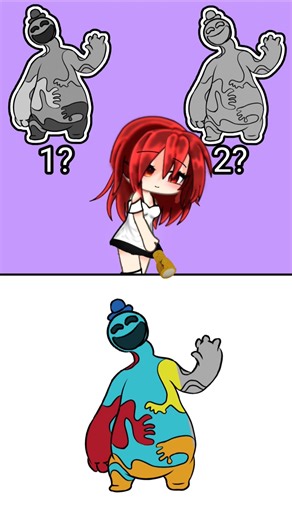 1 or 2? || Which One Is Correct? || ib ‪@HuyPro2k‬ #poppyplaytimechapter5 #doeythedoughman #gacha