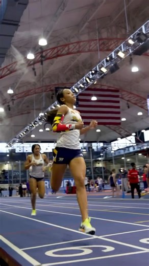 Armory Track on Instagram: "Mya Arrendell makes 37.42 look easy as she coasts across the finish line rocking @bullisathletics for the very first time🙂‍↕️🙂‍↕️ 🎥 by @kchris_productions"
