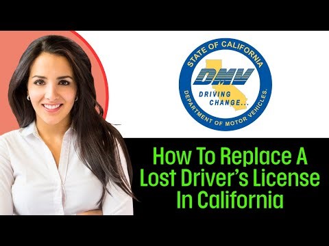 How To Replace A Lost Driver’s License In California (2025) STEP BY STEP