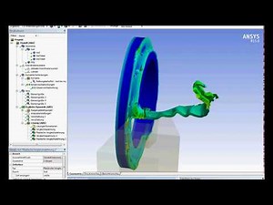 Ansys Workbench explicit dynamics turning of AlSi 1045 ring tutorial