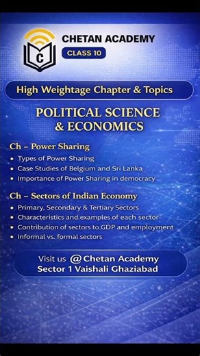 class 10 social science important chapters