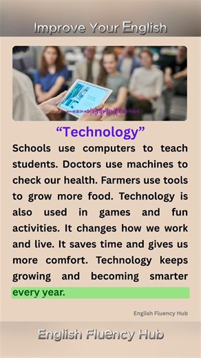 26K views · 729 reactions | Technology | English Listening Practice  #learnenglish #technology #englishlanguage | English Fluency Hub | Facebook