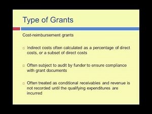 Types of Grants
