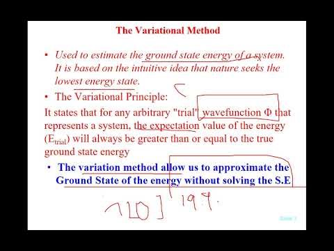 Variational method