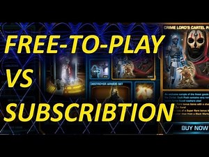 SWTOR Free-To-Play vs. Subscription Summary