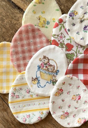 DIY Fabric Easter Eggs: A Plastic-Free Craft