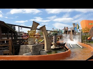 Rugrats Lost River On Ride POV - Nickelodeon Land - Blackpool Pleasure Beach - SJBBVideos