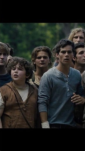 He Risked His Life To Save Them ❤️ | The Maze Runner | #shorts