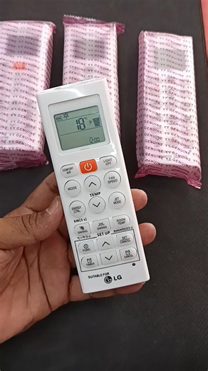 LG AC Remote Control🔥🌧️ #lg #ac #acremote #remote #remotecontrol #shorts #airconditioner #unboxing