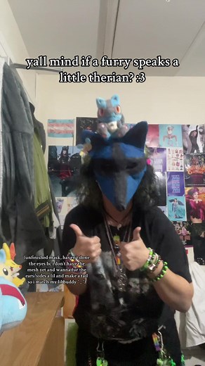 Creating My First Ever Pokémon Mask: A Furry Adventure