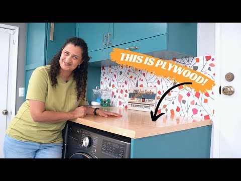 How to Build a Laundry Countertop | Easy DIY | Budget-Friendly