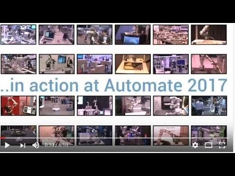 Truly Universal: Watch our cobots in 24 different applications at Automate 2017