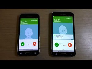 Samsung Galaxy S5 mini & S5 Incoming Call