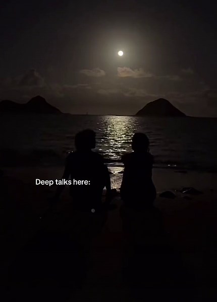 Deep Talks at the Beach: Night Vibes with Couples