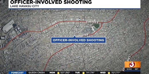 Suspect hospitalized after police shooting in Lake Havasu City