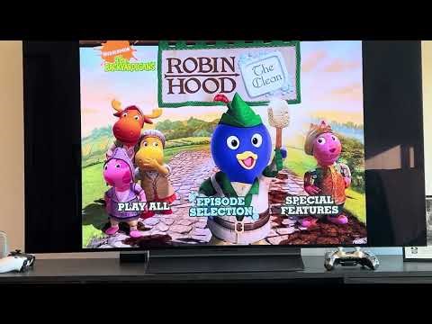 The Backyardigans: Robin Hood the Clean 2009 DVD Menu Walkthrough