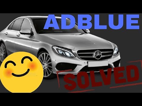 2016 Mercedes E350 Adblue Problem [Solved]