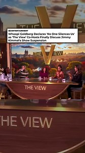 The women of The View have finally addressed Jimmy Kimmel's late-night show being suspended for his comments about Charlie Kirk's death. After the comedian's program was halted by ABC on Wednesday, September 17, the morning show refrained from discussing the situation, which many fans thought was due to their series airing on the same network. Link below for details. (📸: X) https://okmagazine.com/p/whoopi-goldberg-no-one-silences-us-the-view-discuss-jimmy-kimmel-suspension/ | OK! Magazine