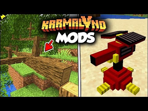 KARMALAND 5: TOP 10 MODS DIVERTIDOS Y ÚTILES 1.18.2 y 1.19+