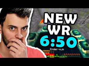 NEW Minecraft Speedrun World Record!