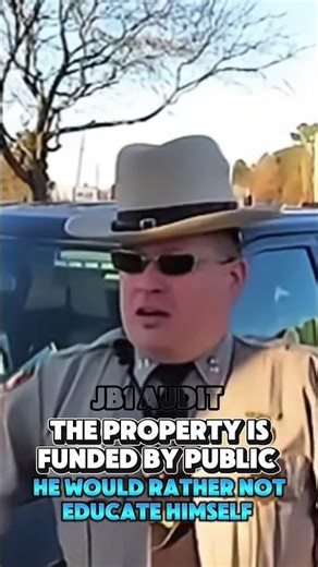It’s funded by the public this officer didn’t want to learn new things #shorts #policeofficers #cops