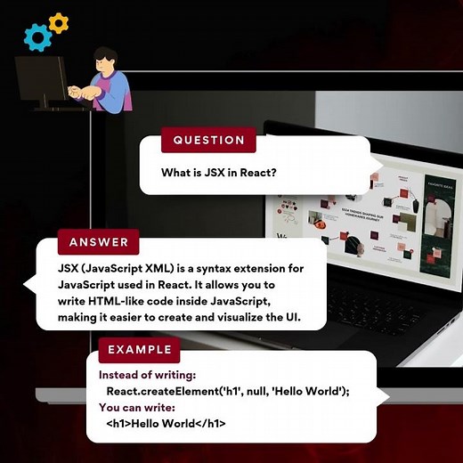 What is JSX in React? | ReactJS Tutorial for Beginners
