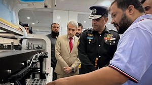 DIG Security & Emergency Services Division Visited JDC Free Diagnostic Lab | Syed Zafar Abbas Jafri