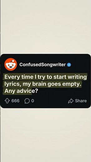 How To Write Song Lyrics (That Don't Suck)