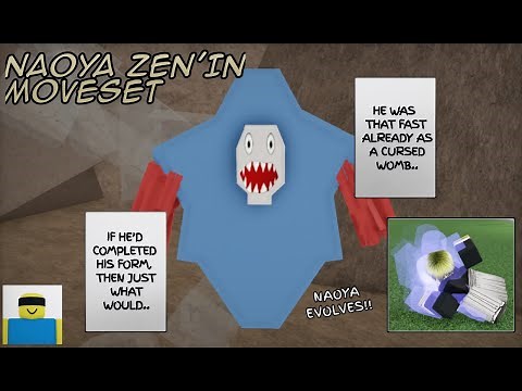 Custom NAOYA ZENIN MOVESET SHOWCASE | JJS Skill Building