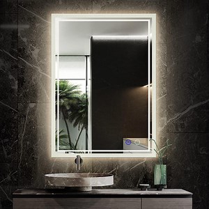 [Hot Item] LED Backlit Mirror Bathroom Vanity with Lights,Anti-Fog,Dimmable,CRI90 ,Touch Button,Water Proof,Horizontal/Vertical,Lighted Mirror Wall Mounted,LED Mirror