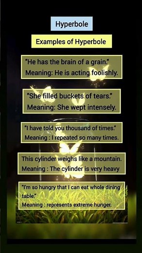Hyperbole - Figure of Speech.