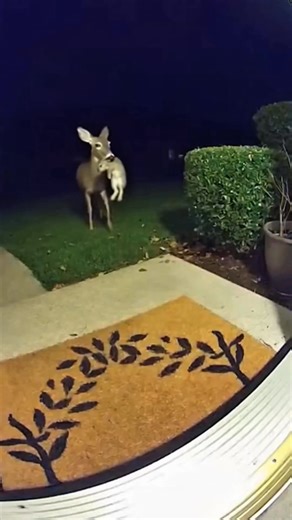 107K views · 2.8K reactions | Deer Brings Injured Rabbit to Humans for Help ❤️ #animal #emotional #deer #help | Mr little beast | Facebook