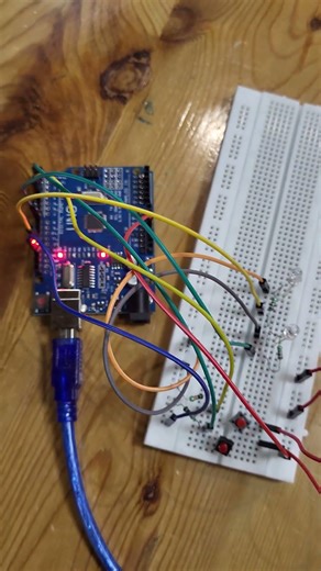 arduino LED control via button